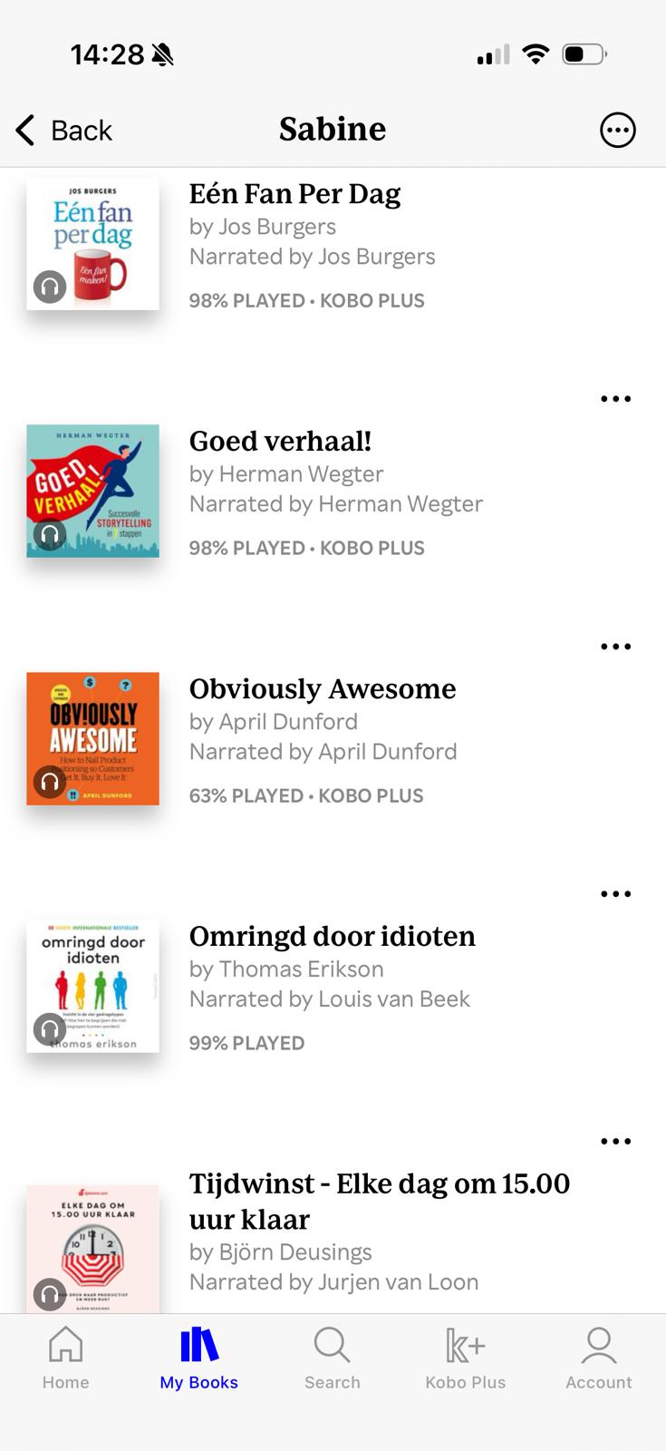 Ik kom elke week een dag tekort